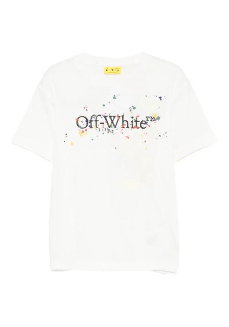 T-shirt con logo OFF WHITE KIDS | OBAA002F25JER0050110